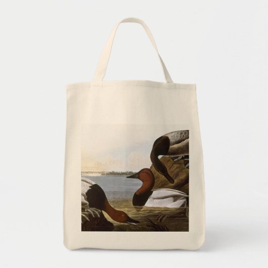 Audubon: Canvasback Tote Bag (Voorkant)