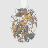 Audubon Carolina Paraket Flock Ornament (voorkant)