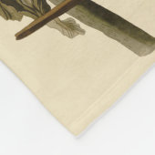 Audubon Carolina Parrot Bird illustratie Fleece Deken (Hoek)