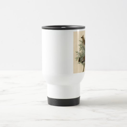 Audubon Cedar Waxwing Bird Reisbeker (Center)