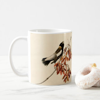 Audubon Cedar Waxwing Painting Bird Gift Koffiemok
