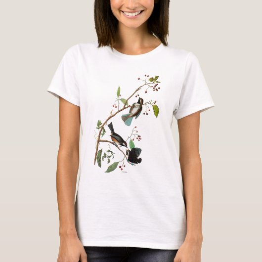 Audubon: Chickadee T-shirt (Voorkant)