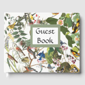 Audubon Collage Birds Wildlife Flowers Gastboek Gastenboek (Voorkant)