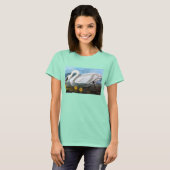 Audubon: Common Swan T-shirt (Voorkant volledig)