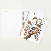 Audubon Downy Pic Couple aux fleurs (Devant avec enveloppe)