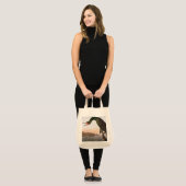 Audubon: Dubbele Crested Cormorant Tote Bag (Voorkant (model))