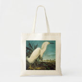 Audubon: Egret Tote Bag (Voorkant)