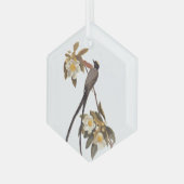 Audubon Fork-Tailed Flycatcher Bird  Art Glas Ornament (Voorkant links)