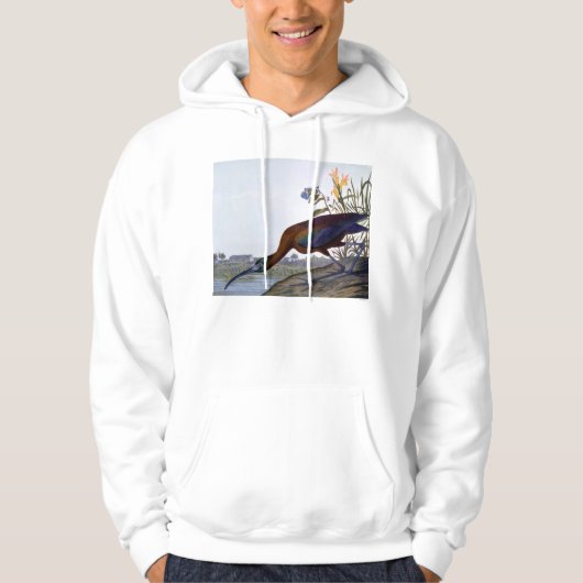 Audubon: Glossy Ibis Hoodie (Voorkant)