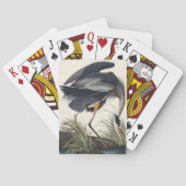 Audubon Great Blue Heron Wetland Majesty Pokerkaarten (Achterkant)