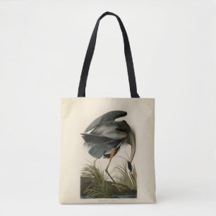 Audubon Grote Blauwe Heron moerasvogel Draagtas