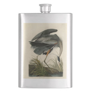 Audubon Grote Blauwe Heron moerasvogel Flacon