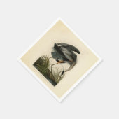 Audubon Grote Blauwe Heron moerasvogel Servet (Hoek)