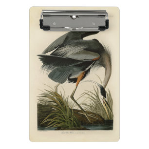Audubon Grote Blauwe Reiger Moeras Vogel Mini Klembord