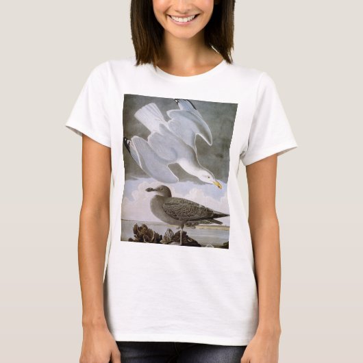 Audubon: Haring Gull T-shirt (Voorkant)