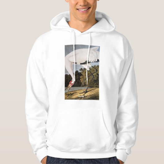 Audubon: Hele kraan Hoodie (Voorkant)
