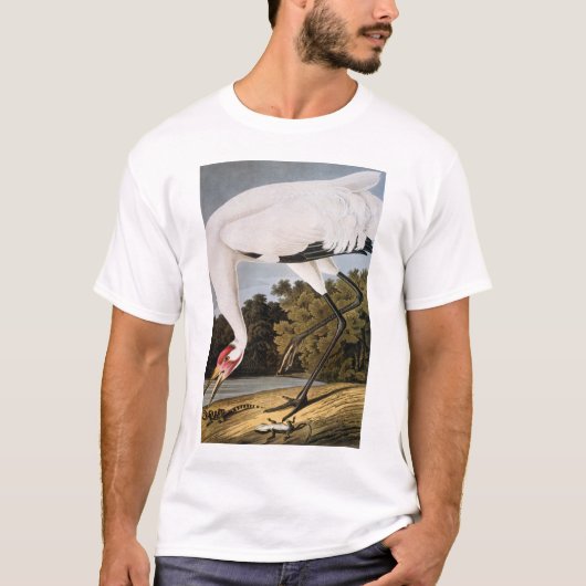 Audubon: Hele kraan T-shirt (Voorkant)