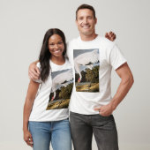 Audubon: Hele kraan T-shirt (Unisex)