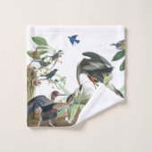 Audubon Heron Birds Wildlife Bath Towel Set Bad Handdoek (Wasdoekje)