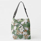 Audubon Magnolia Flowers Floral Canvas tas (Achterkant)