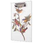 Audubon Painted Bunting Birds in a Cherokee Plum Klembord (Links)