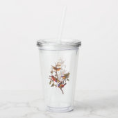 Audubon Painted Bunting Birds is Wild Plum Tree Acryl Drinkbeker (Achterkant)