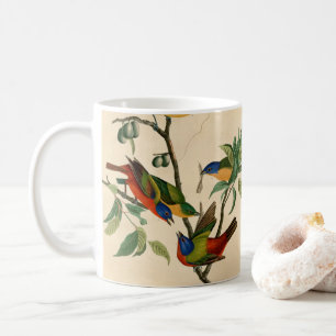 Audubon Painting Bunting Bird Painting Gif Koffiemok