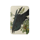 Audubon Raven Bird Classic Artwork Badmat (Voorkant Verticaal)