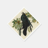 Audubon Raven Bird Classic Artwork Servet (Hoek)