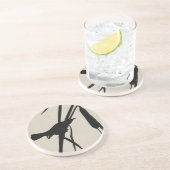 Audubon Silhouette II Zandsteen Onderzetter (Zijkant)