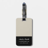 Audubon Silhouette IV Bagagelabel (Achterkant verticaal)