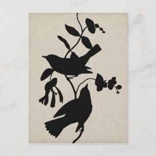 Audubon Silhouette IV Briefkaart