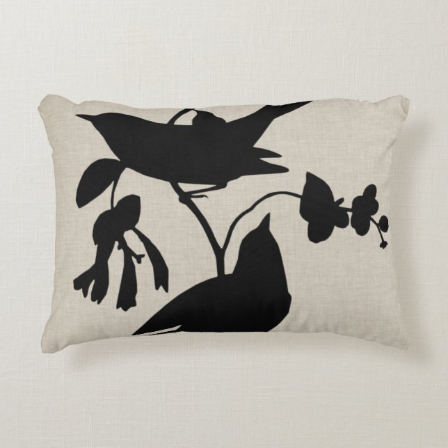 Audubon Silhouette IV Decoratief Kussen (Voorkant)