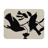 Audubon Silhouette IV Magneet (Horizontaal)