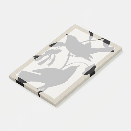 Audubon Silhouette IV Post-it® Notes (Schuin)