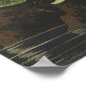 Audubon Sneeuwige Heron, of Witte Gret Bord CCXLII Poster (Hoek)