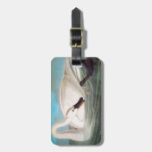 Audubon: Trumpeter Swan Bagagelabel (Voorkant verticaal)