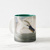 Audubon Trumpeter Swan Coffee Mok (Voorkant links)
