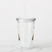 Audubon Vesper Sparrow en Prickly Pear Cactus Acryl Drinkbeker (Links)