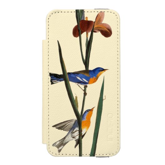 Audubon: Warbler Incipio iPhone Portemonnee Hoesje (Voorkant Agenda)