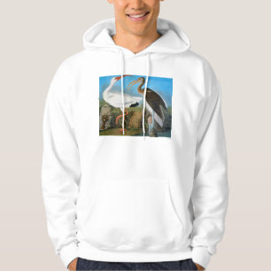 Audubon: witte ibis hoodie
