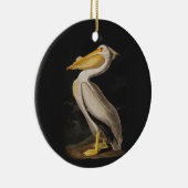 Audubon Witte Pelikaan Vogel Amerika Keramisch Ornament (Rechts)