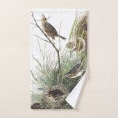 Audubon Wren & Finch Birds Wildlife Bath Towel Set Bad Handdoek (Handdoek)