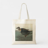 Audubon Zwarte Zwartkop Print: Vintage Kust Eend Tote Bag (Achterkant)