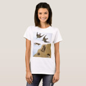 Audubon: Zwemelen T-shirt (Voorkant volledig)