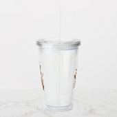 Audubon's Barred Owl and Squirrel Odd Friends Acryl Drinkbeker (Rechts)