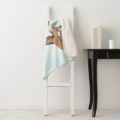 Audubon's Barred Owl and Squirrel Odd Friends Sherpa Deken (In situ)