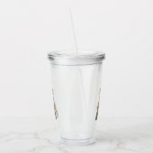 Audubon's Blauwe Groene Warbler Zong Bird Acryl Drinkbeker (Links)