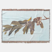 Audubon's gele keelzanger op kastanje deken (Voorkant)