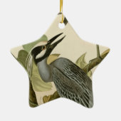 Audubon's  Gele nachtmerrie Keramisch Ornament (Achterkant)